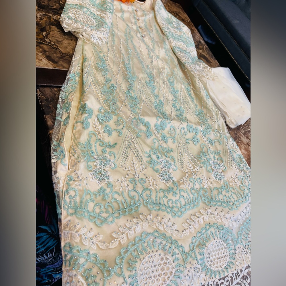 Very gorgeous Indian dress all over stonework…